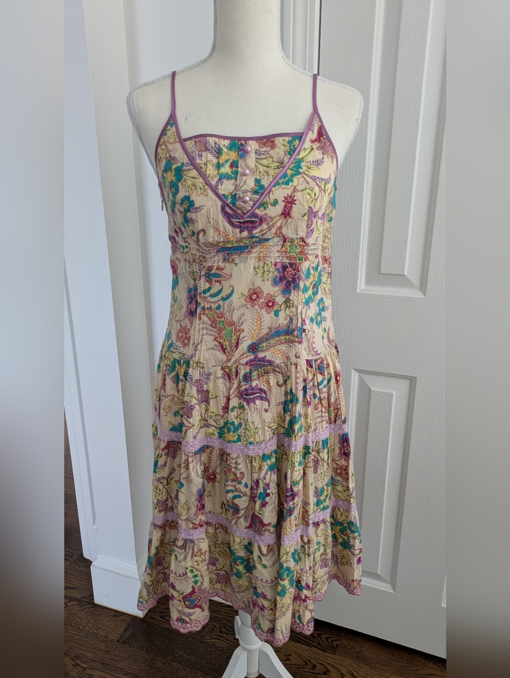 Beautiful Vintage Floral Sundress
